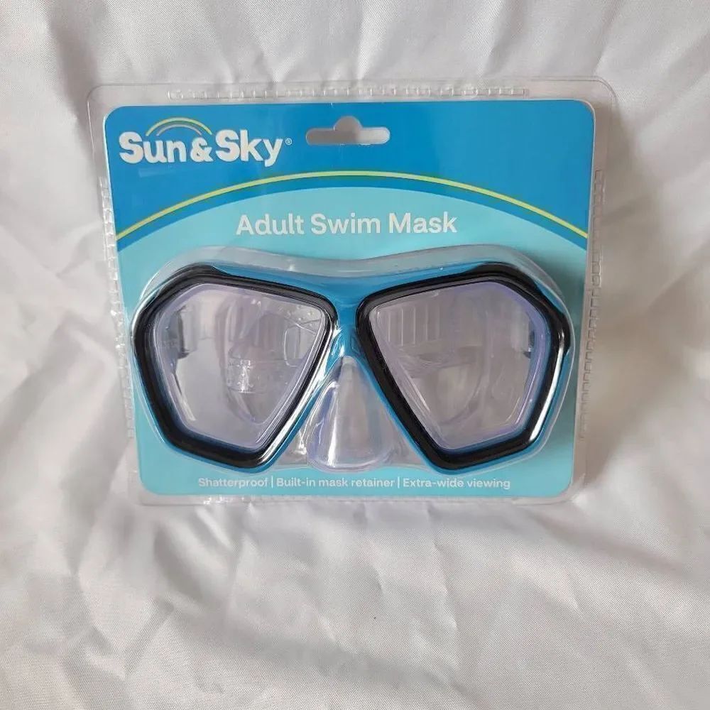 Sun & Sky blue adult swim mask